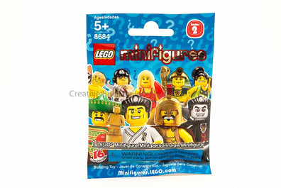 LEGO Minifigure-Series 2-Collectible Series Polybag-8684-1-Creative Brick Builders